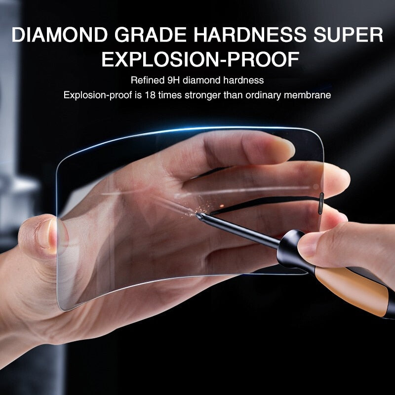 Privacy Tempered Glass Screen Protector for iPhone 11-14 Pro Max, XR, XS Max, 8 Plus