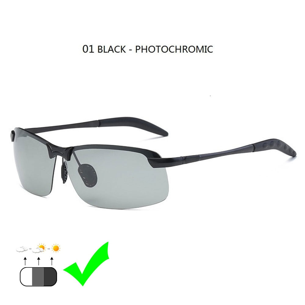 Men's Color-Changing Polarized Sunglasses for Driving