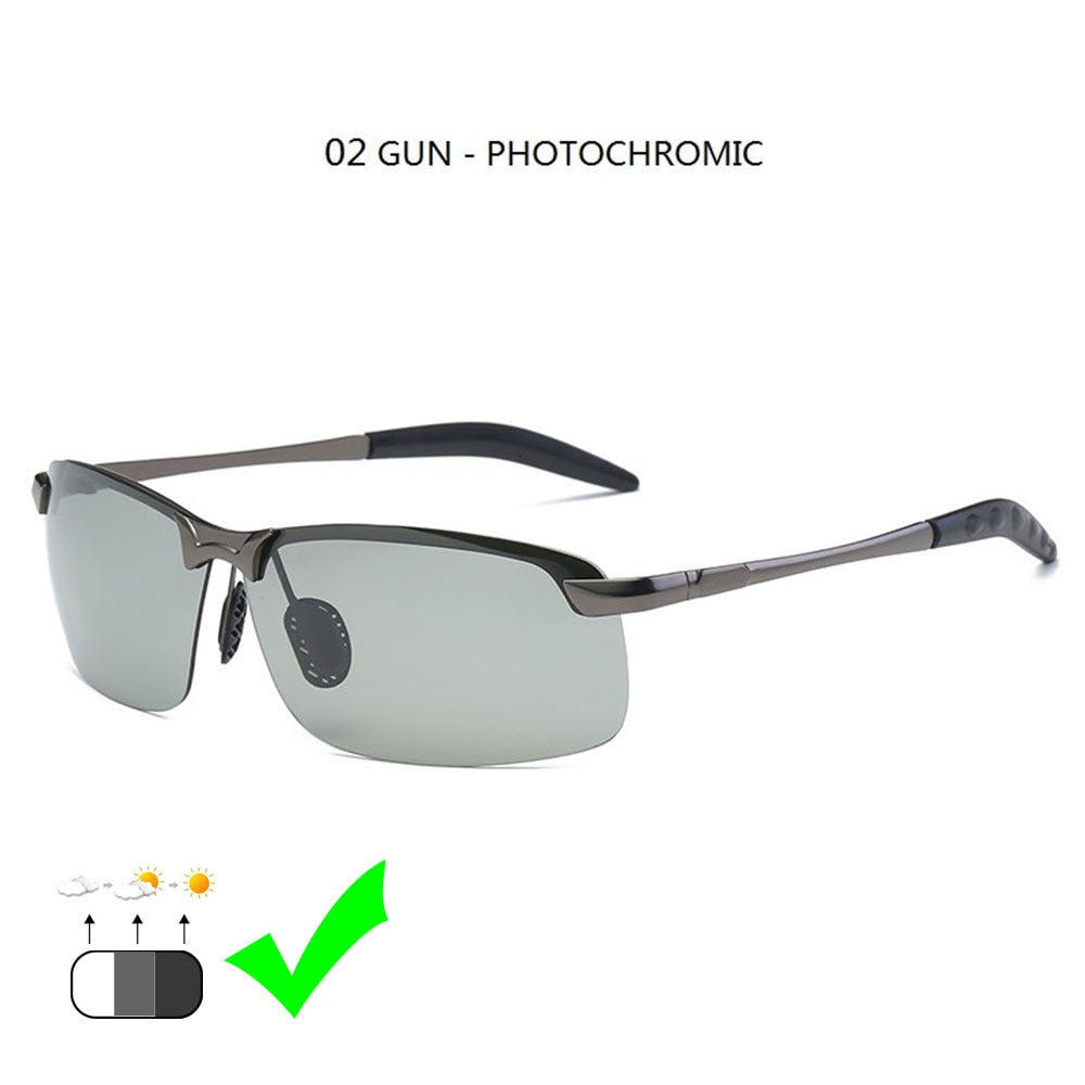 Men's Color-Changing Polarized Sunglasses for Driving