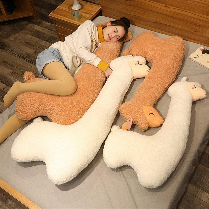 Alpaca Plush Stuffed Cute Pregnancy Sleep Pillow