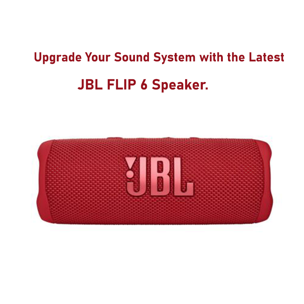 2023 JBL Flip 6 Bluetooth Portable Speaker, IPX7 Waterproof, Wireless . 12 hours of playtime, JBL Party Boost for multiple speaker pairing for home, outdoor and travel